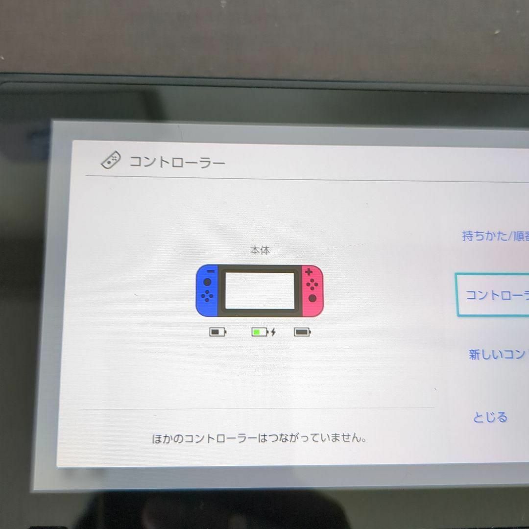 Nintendo Switch(ニンテンドースイッチ)の【ジャンク品】Nintendo Switch　旧型 エンタメ/ホビーのゲームソフト/ゲーム機本体(家庭用ゲーム機本体)の商品写真