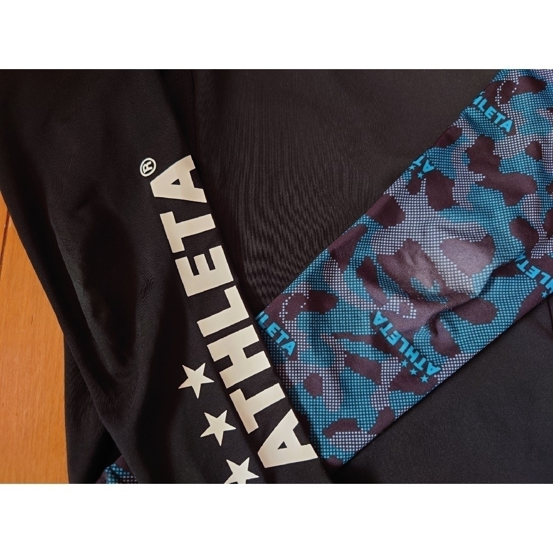 ATHLETA(アスレタ)のATHLETA 長袖インナーシャツ＆半袖プラシャツ　2枚セット キッズ/ベビー/マタニティのキッズ服男の子用(90cm~)(Tシャツ/カットソー)の商品写真