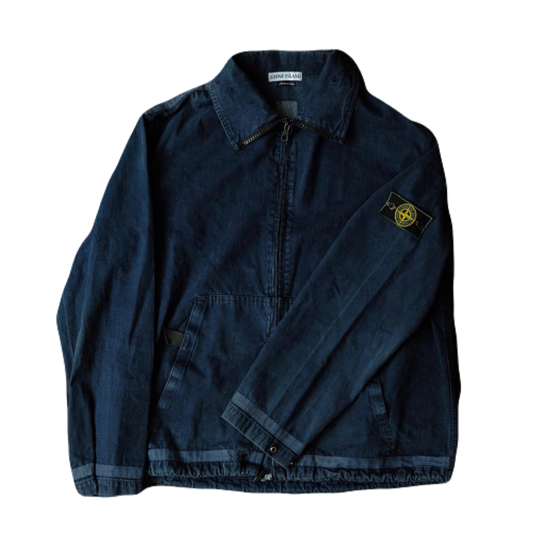 STONE ISLAND(ストーンアイランド)の90s STONE ISLAND デニムブルゾン archive メンズのジャケット/アウター(Gジャン/デニムジャケット)の商品写真