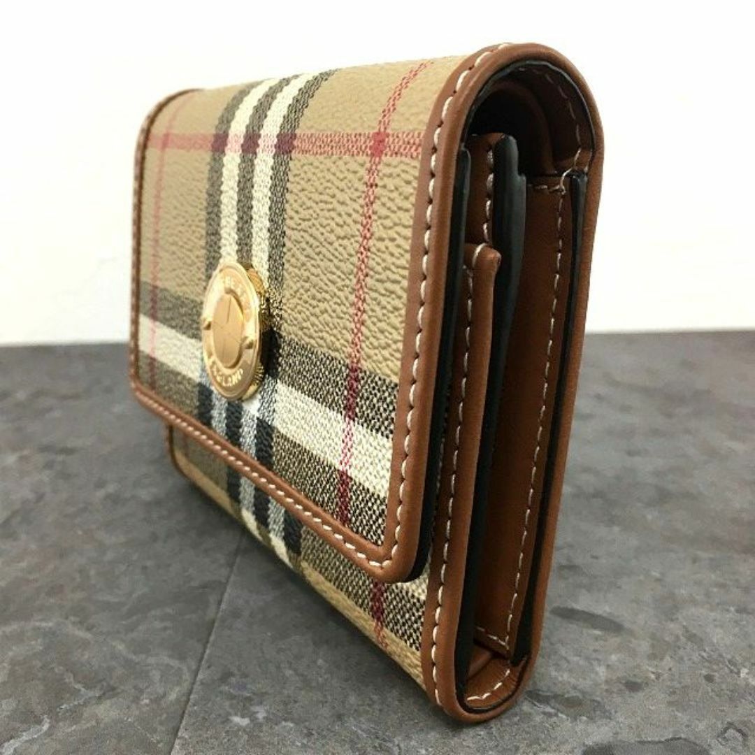 BURBERRY(バーバリー)の未使用品 BURBERRY 三つ折り財布 バーバリーチェック 366 レディースのファッション小物(財布)の商品写真