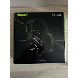 SHURE SRH840A 有線ヘッドホン　値下げ可能(ヘッドフォン/イヤフォン)