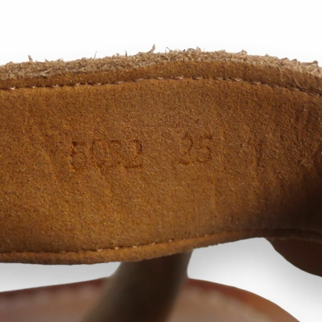 UNITED ARROWS - ユナイテッドアローズ サンダル 27 本革 茶 M UNITED ARROWS - ユナイテッドアローズ サンダル 27 本革 茶 M