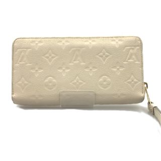 ルイヴィトン(LOUIS VUITTON)の〇〇LOUIS VUITTON ルイヴィトン モノグラム アンプラント ジッピーウォレット ファスナー長財布 M60546 ホワイト(財布)