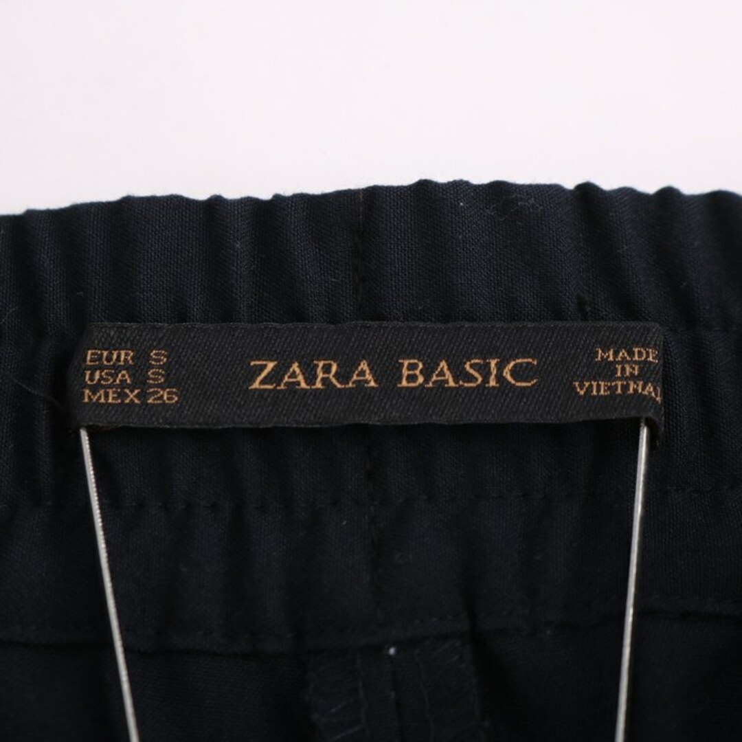 ザラベーシック パンツ ボトムス レディース Sサイズ ブラック ZARA BASIC レディースのパンツ(その他)の商品写真
