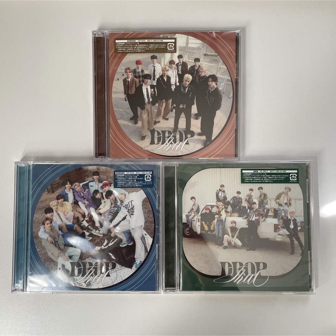 ★ラス1★ INI DROP That CD 3形態セット FANFARE エンタメ/ホビーのCD(K-POP/アジア)の商品写真