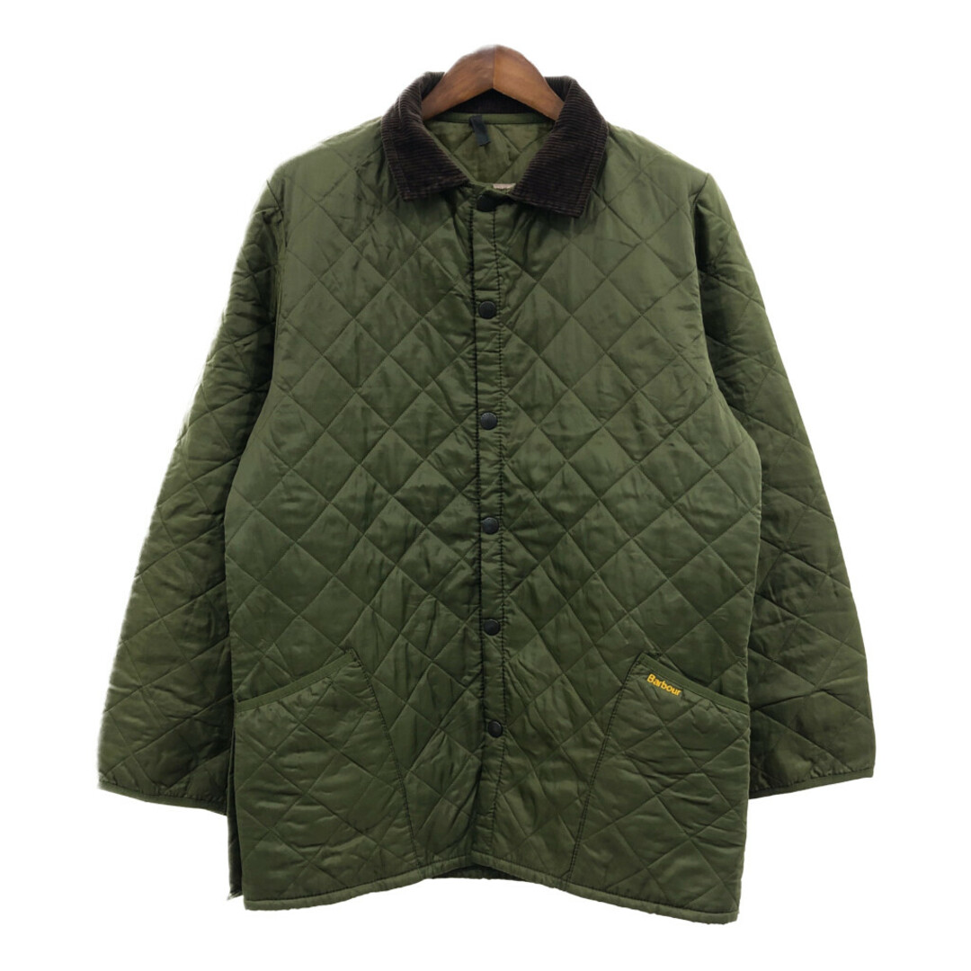 Barbour(バーブァー)のイングランド製 Barbour バブアー LIDDESDALE リッズデイル ジャケット グリーン (メンズ M) 中古 古着 Q6809 メンズのジャケット/アウター(その他)の商品写真