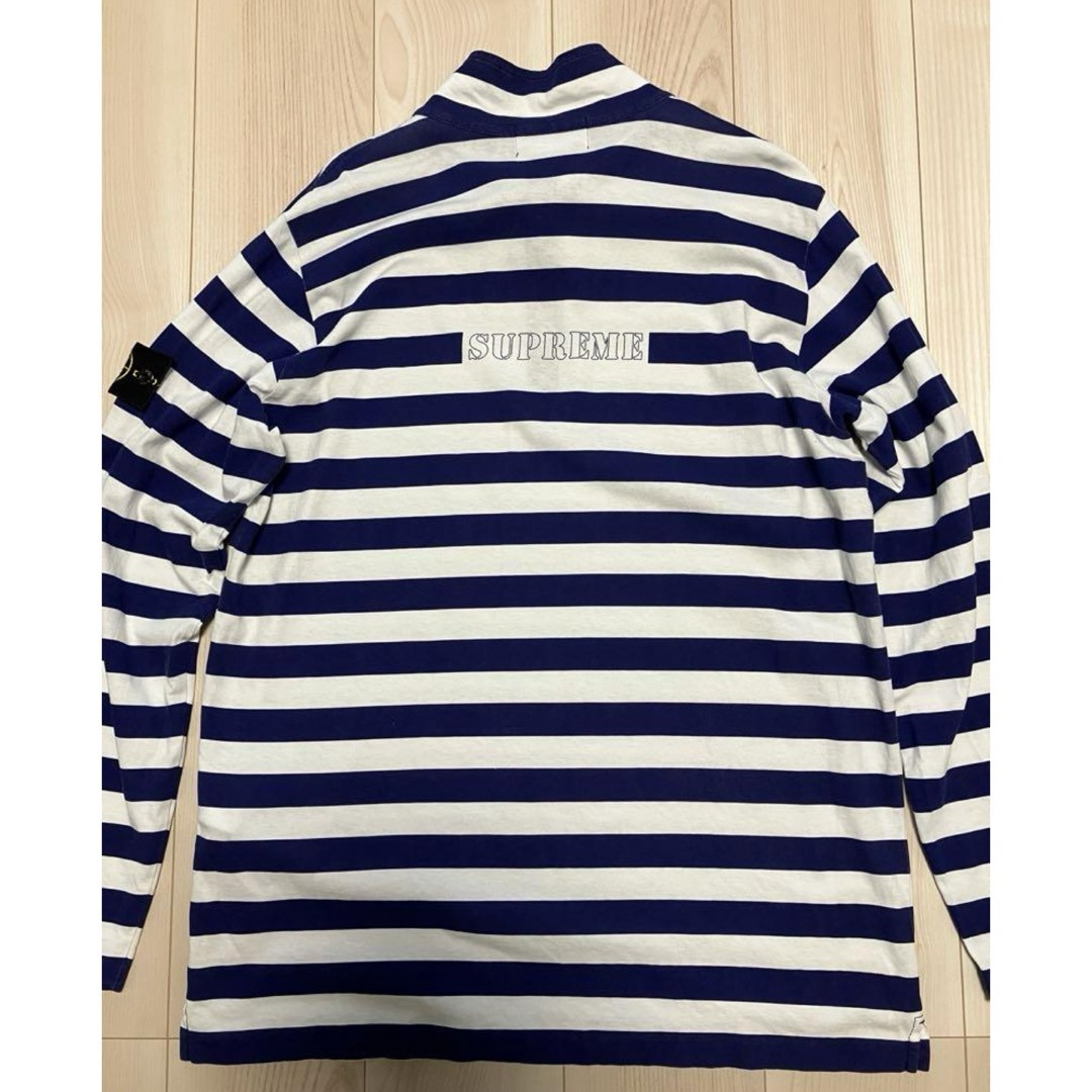 Supreme(シュプリーム)のstone island supreme  2014 zip stripe メンズのトップス(Tシャツ/カットソー(七分/長袖))の商品写真