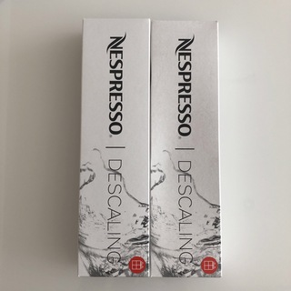 ネスプレッソ(NESPRESSO)の[新品未使用] 2個セットNespresso(ネスプレッソ) DESCALING(エスプレッソマシン)