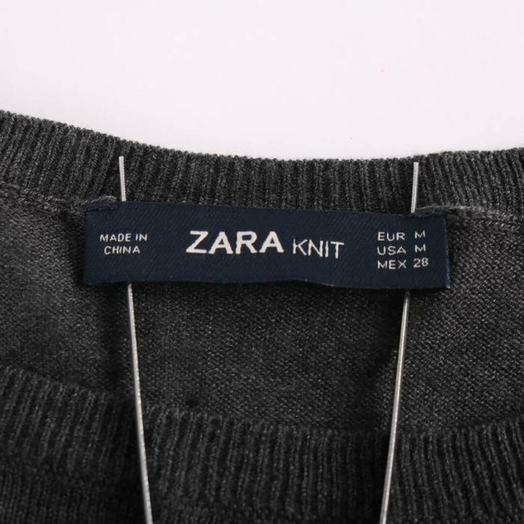 ZARA(ザラ)のザラ ニット トップス レディース Mサイズ グレー ZARA レディースのトップス(ニット/セーター)の商品写真