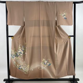 訪問着 身丈153.5cm 裄丈64cm 正絹 逸品 【中古】(着物)