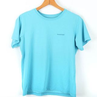 モンベル 半袖Ｔシャツ トップス アウトドア レディース Lサイズ ブルー mont-bell