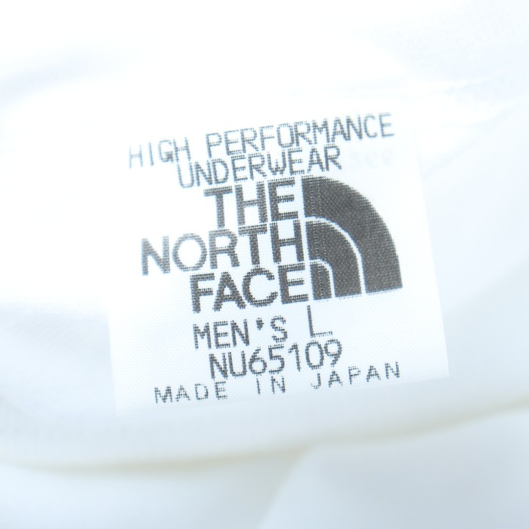 THE NORTH FACE(ザノースフェイス)のザノースフェイス 半袖Ｔシャツ トップス アウトドア メンズ Lサイズ ホワイト THE NORTH FACE メンズのトップス(Tシャツ/カットソー(半袖/袖なし))の商品写真