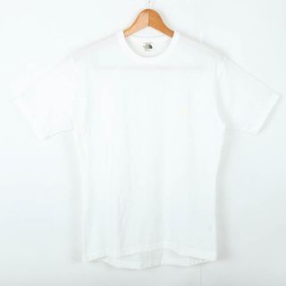 ザノースフェイス(THE NORTH FACE)のザノースフェイス 半袖Ｔシャツ トップス アウトドア メンズ Lサイズ ホワイト THE NORTH FACE(Tシャツ/カットソー(半袖/袖なし))