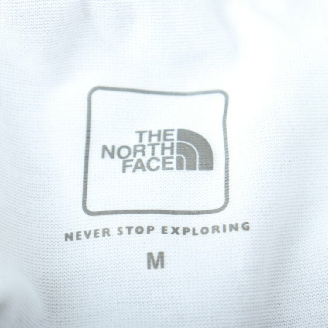 THE NORTH FACE(ザノースフェイス)のザノースフェイス 半袖Ｔシャツ トップス アウトドア メンズ Mサイズ ホワイト THE NORTH FACE メンズのトップス(Tシャツ/カットソー(半袖/袖なし))の商品写真