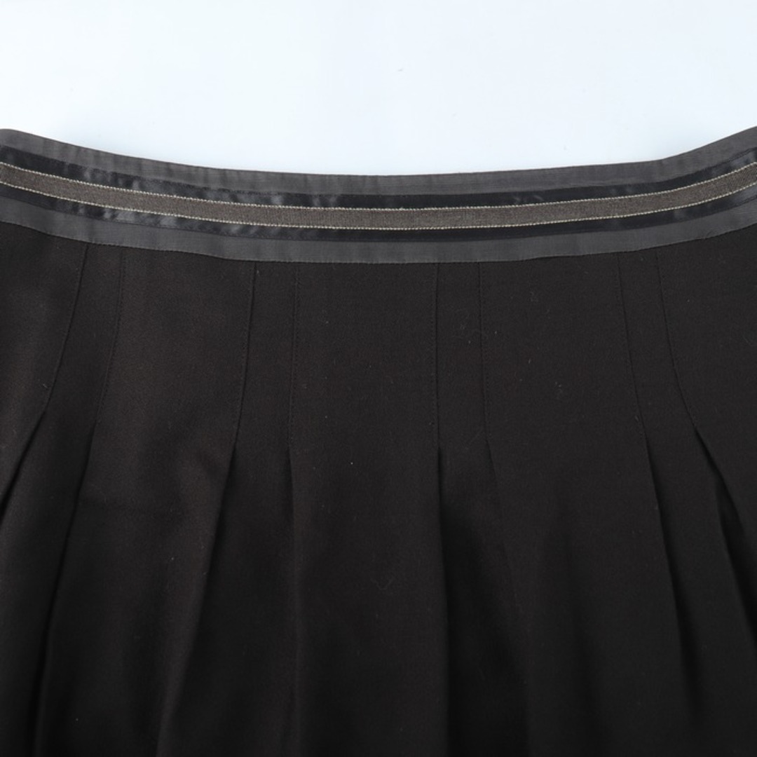ニジュウサンクデュクス スカート ボトムス フレア ウール レディース 46サイズ ブラウン 23区 DEUX レディースのスカート(その他)の商品写真