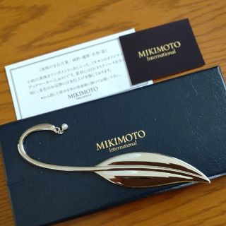 ミキモト(MIKIMOTO)のMIKIMOTO　パール付きブックマーカー(その他)