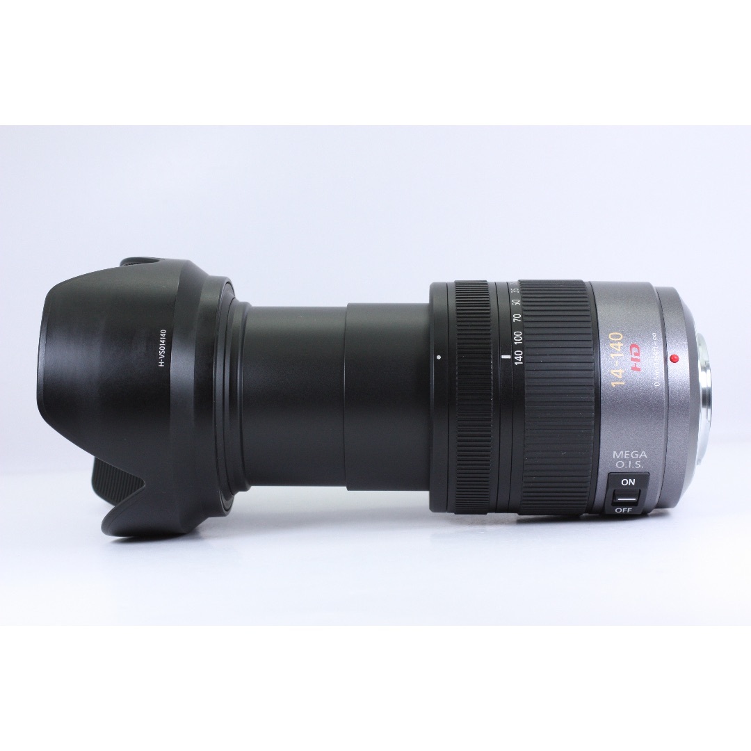 Panasonic(パナソニック)のPANASONIC G VARIO 14-140mm F4-5.8新品級#245 スマホ/家電/カメラのカメラ(レンズ(ズーム))の商品写真