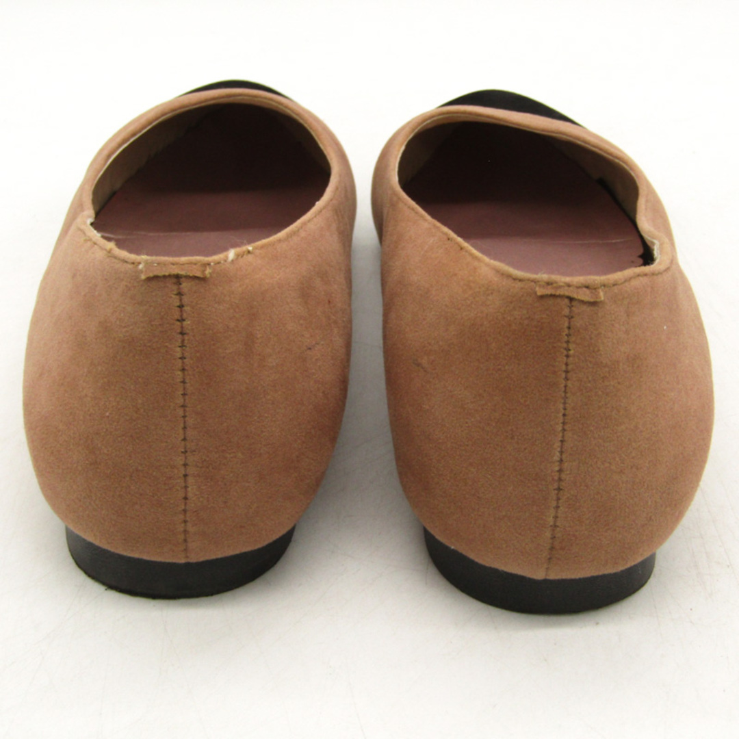 アクアカルダ パンプス フラットシューズ 幅広 3E シューズ 靴 レディース Sサイズ ブラウン ACQUA CALDA レディースの靴/シューズ(ハイヒール/パンプス)の商品写真