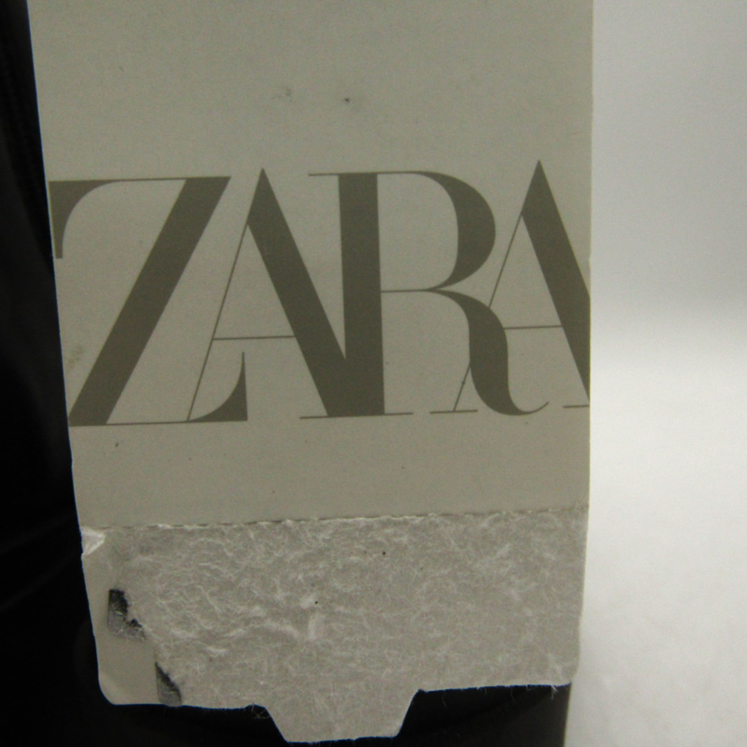 ZARA(ザラ)のザラ ブーツ 未使用 厚底 プラットフォーム シューズ 靴 黒 レディース 24.5サイズ ブラック ZARA レディースの靴/シューズ(ブーツ)の商品写真