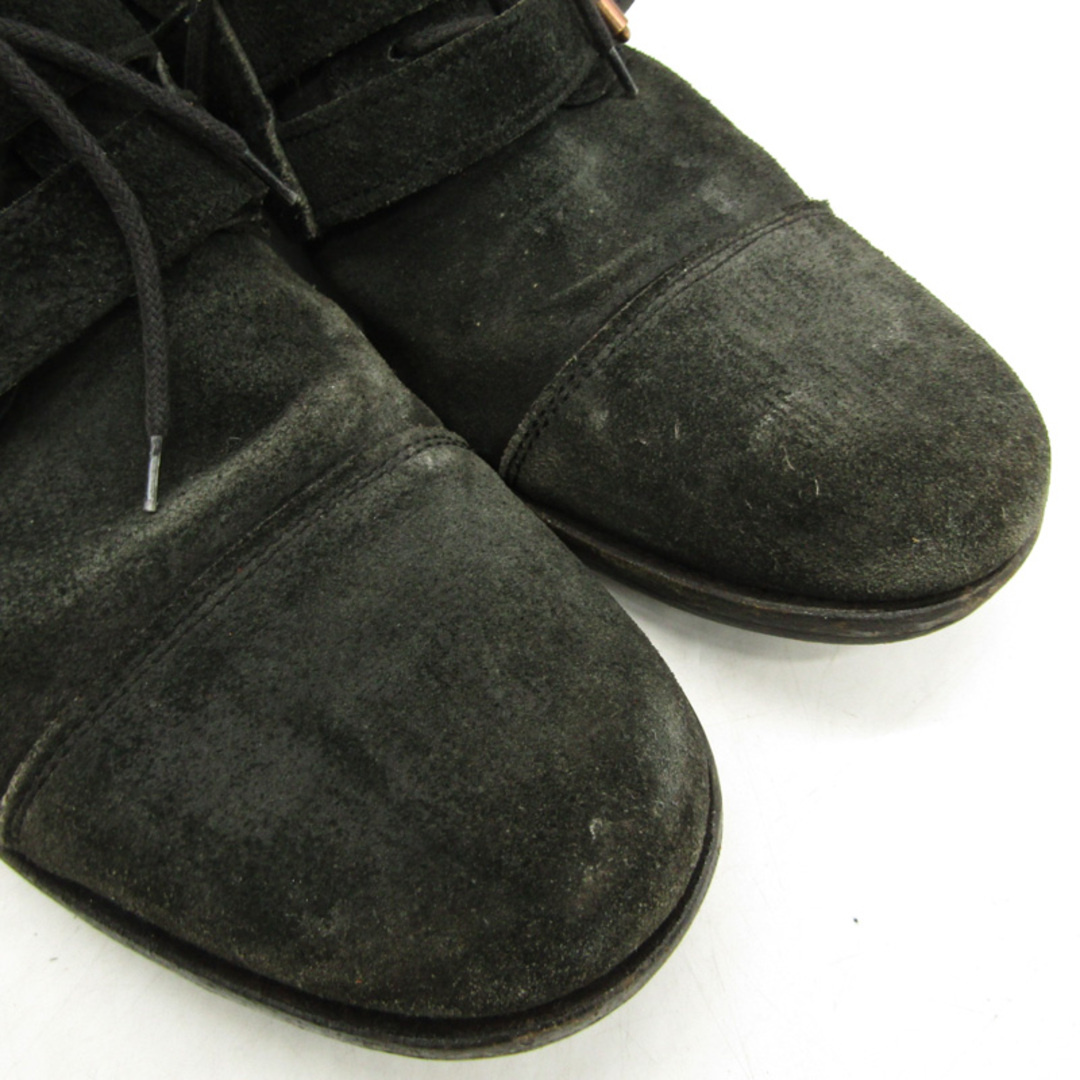 DOLCE&GABBANA(ドルチェアンドガッバーナ)のドルチェアンドガッバーナ ブーツ ブランド シューズ 靴 イタリア製 黒 メンズ 8.5サイズ ブラック DOLCE&GABBANA メンズの靴/シューズ(ブーツ)の商品写真