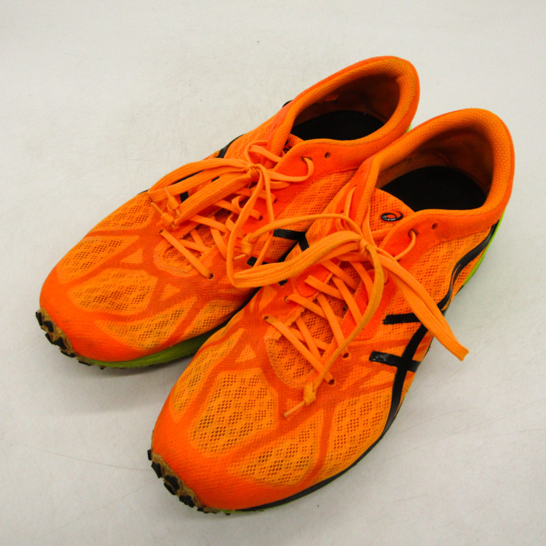 asics(アシックス)のアシックス レーシングシューズ ターサーカイノス3 TJR281 シューズ 靴 メンズ 27.5サイズ オレンジ asics メンズの靴/シューズ(スニーカー)の商品写真