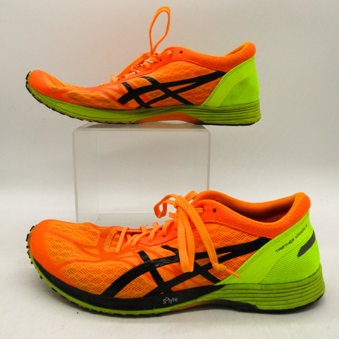 asics(アシックス)のアシックス レーシングシューズ ターサーカイノス3 TJR281 シューズ 靴 メンズ 27.5サイズ オレンジ asics メンズの靴/シューズ(スニーカー)の商品写真