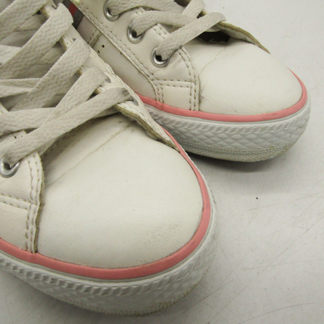 CONVERSE(コンバース)のコンバース スニーカー ローカット シューズ 靴 白 レディース 24サイズ ホワイト CONVERSE レディースの靴/シューズ(スニーカー)の商品写真