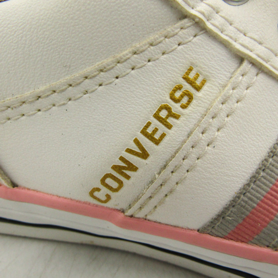CONVERSE(コンバース)のコンバース スニーカー ローカット シューズ 靴 白 レディース 24サイズ ホワイト CONVERSE レディースの靴/シューズ(スニーカー)の商品写真