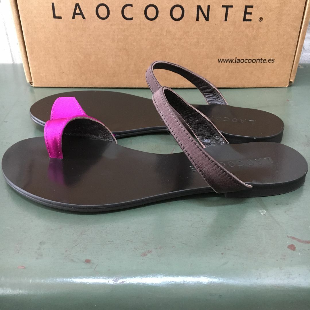 LAOCOONTE(ラオコンテ)のスペイン製　LAOCOONTE　ラオコンテ　靴　USED　11353 レディースの靴/シューズ(サンダル)の商品写真