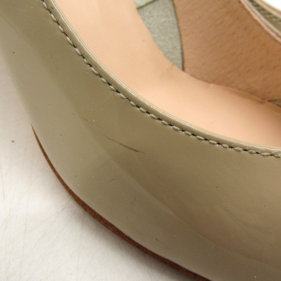 Trussardi(トラサルディ)のトラサルディ パンプス 本革 レザー ハイヒール ブランド シューズ 靴 日本製 レディース 23サイズ ベージュ TRUSSARDI レディースの靴/シューズ(ハイヒール/パンプス)の商品写真