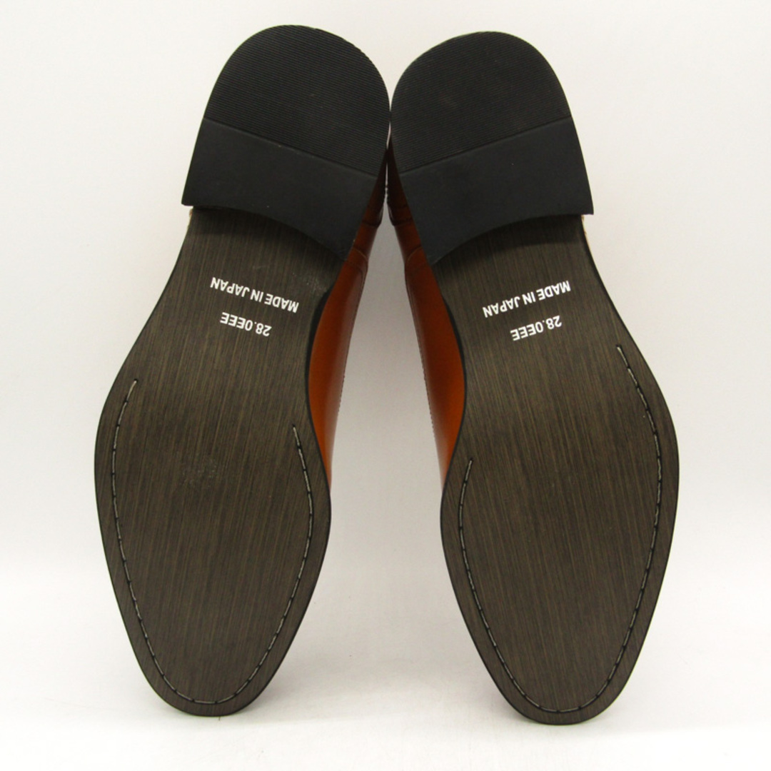 エスメイク ドレスシューズ 未使用 ストレートチップ 幅広 3E ビジネスシューズ 紳士靴 日本製 メンズ 28サイズ ブラウン S.MAKE メンズの靴/シューズ(ドレス/ビジネス)の商品写真