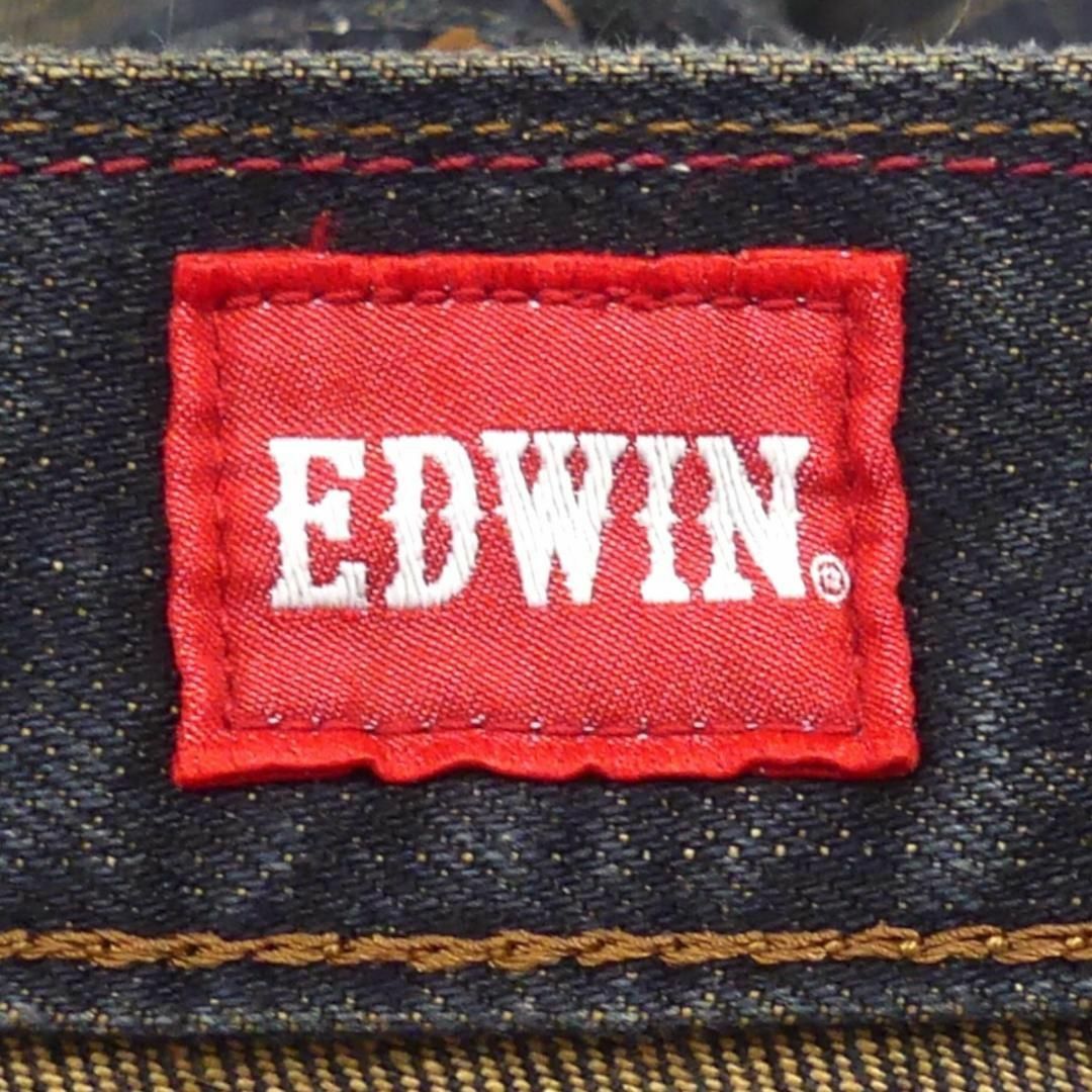 EDWIN(エドウィン)の日本製 エドウィン ブルートリップ W34 鬼ヒゲ ハチノス HH9470 メンズのパンツ(デニム/ジーンズ)の商品写真