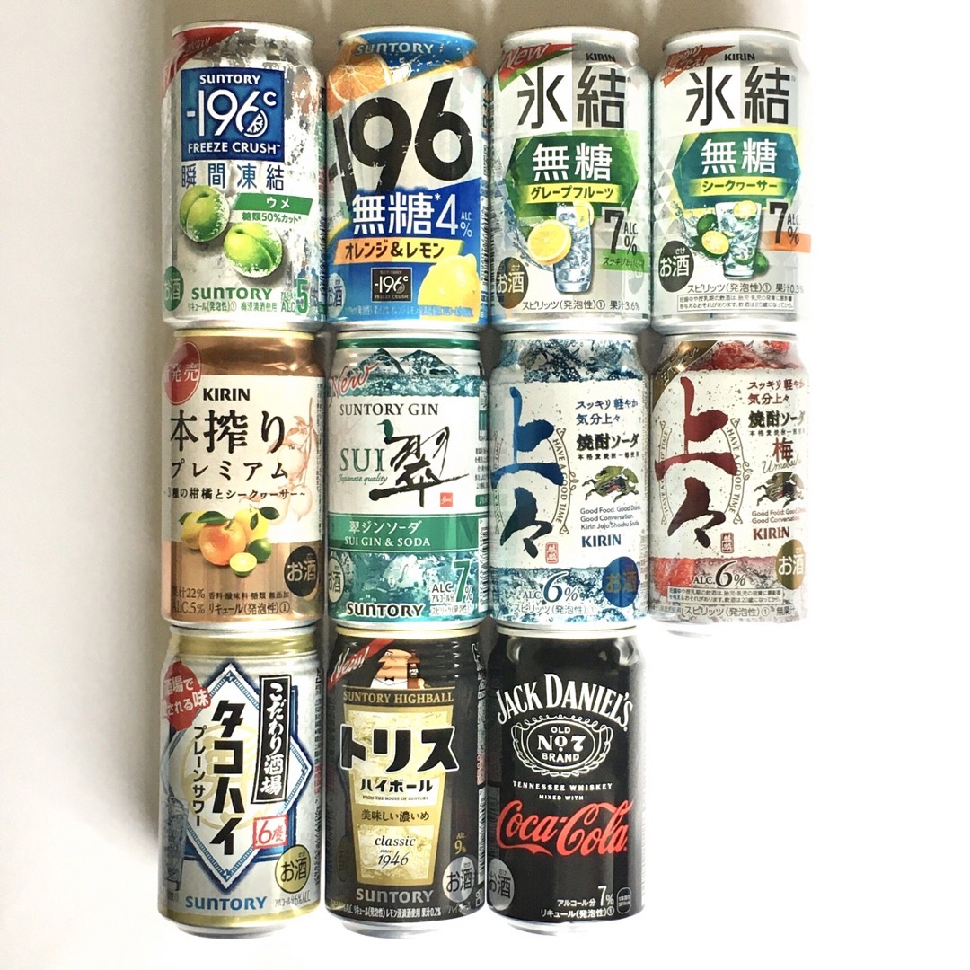 酒 酎ハイ 11本 食品/飲料/酒の酒(その他)の商品写真