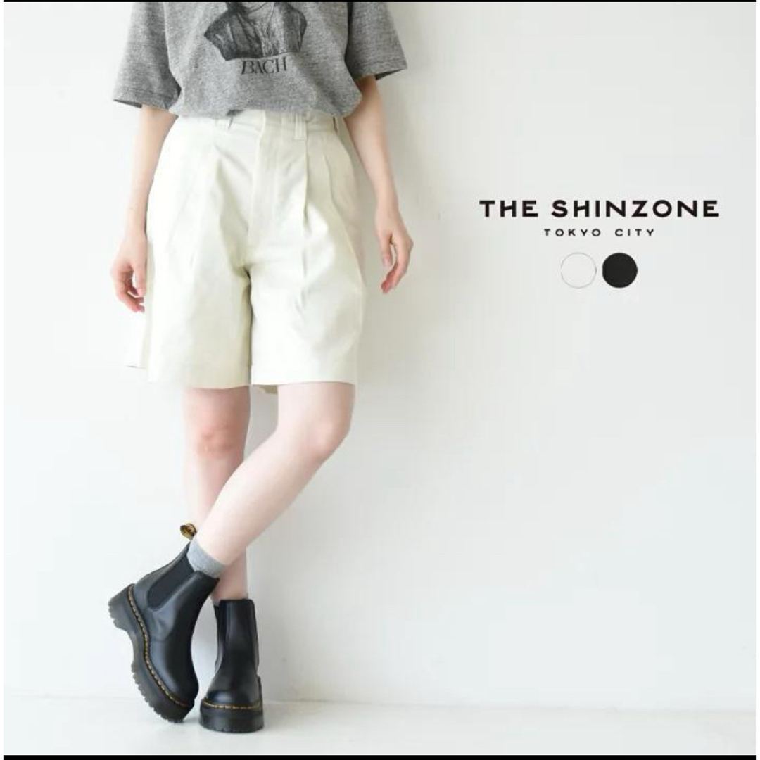 Shinzone(シンゾーン)のTHE SHINZONE COTTON LINEN TOMBOY SHORTS レディースのパンツ(ショートパンツ)の商品写真