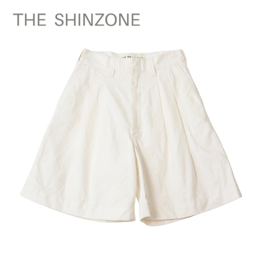 Shinzone(シンゾーン)のTHE SHINZONE COTTON LINEN TOMBOY SHORTS レディースのパンツ(ショートパンツ)の商品写真