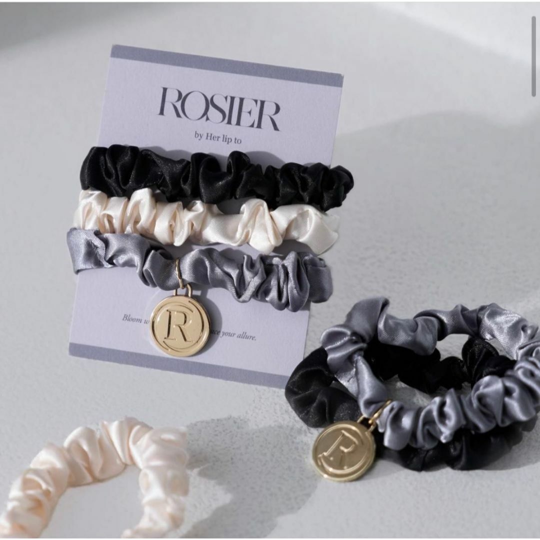 Her lip to(ハーリップトゥ)のROSIER Scrunchies Set レディースのヘアアクセサリー(ヘアゴム/シュシュ)の商品写真