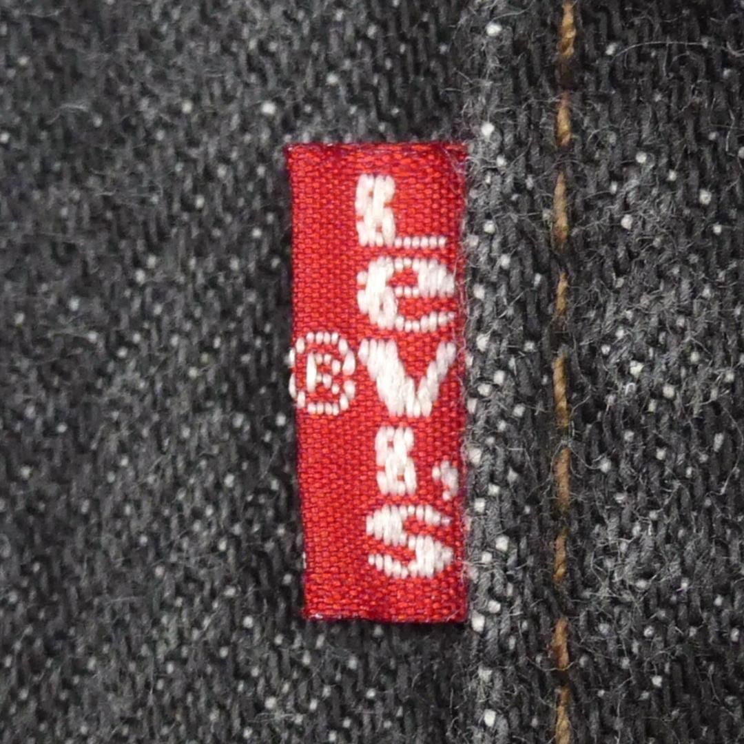 Levi's(リーバイス)のリーバイス501 先染め ブラック W32 デニムUSA製 90’s JJ936 メンズのパンツ(デニム/ジーンズ)の商品写真