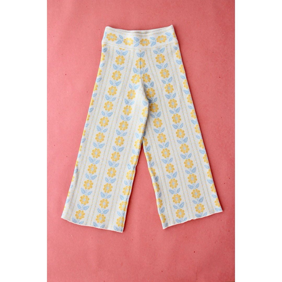 Bonjour Diary knit pants 8Y キッズ/ベビー/マタニティのキッズ服女の子用(90cm~)(パンツ/スパッツ)の商品写真