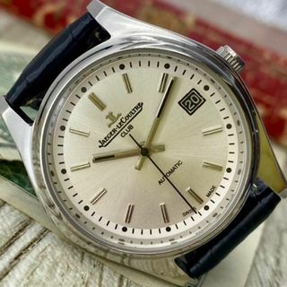 Jaeger-LeCoultre - 【紳士的】ジャガールクルト メンズ腕時計 シルバー 自動巻き ヴィンテージ