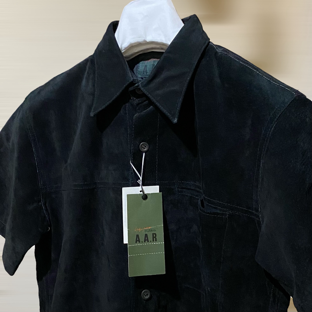Yohji Yamamoto(ヨウジヤマモト)の希少 未使用 YOHJI YAMAMOTO DURBAN A.A.R 半袖シャツ メンズのトップス(シャツ)の商品写真