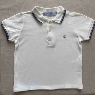 PETIT BATEAU - 美品　プチバトー 半袖ポロシャツ 24m/86cm