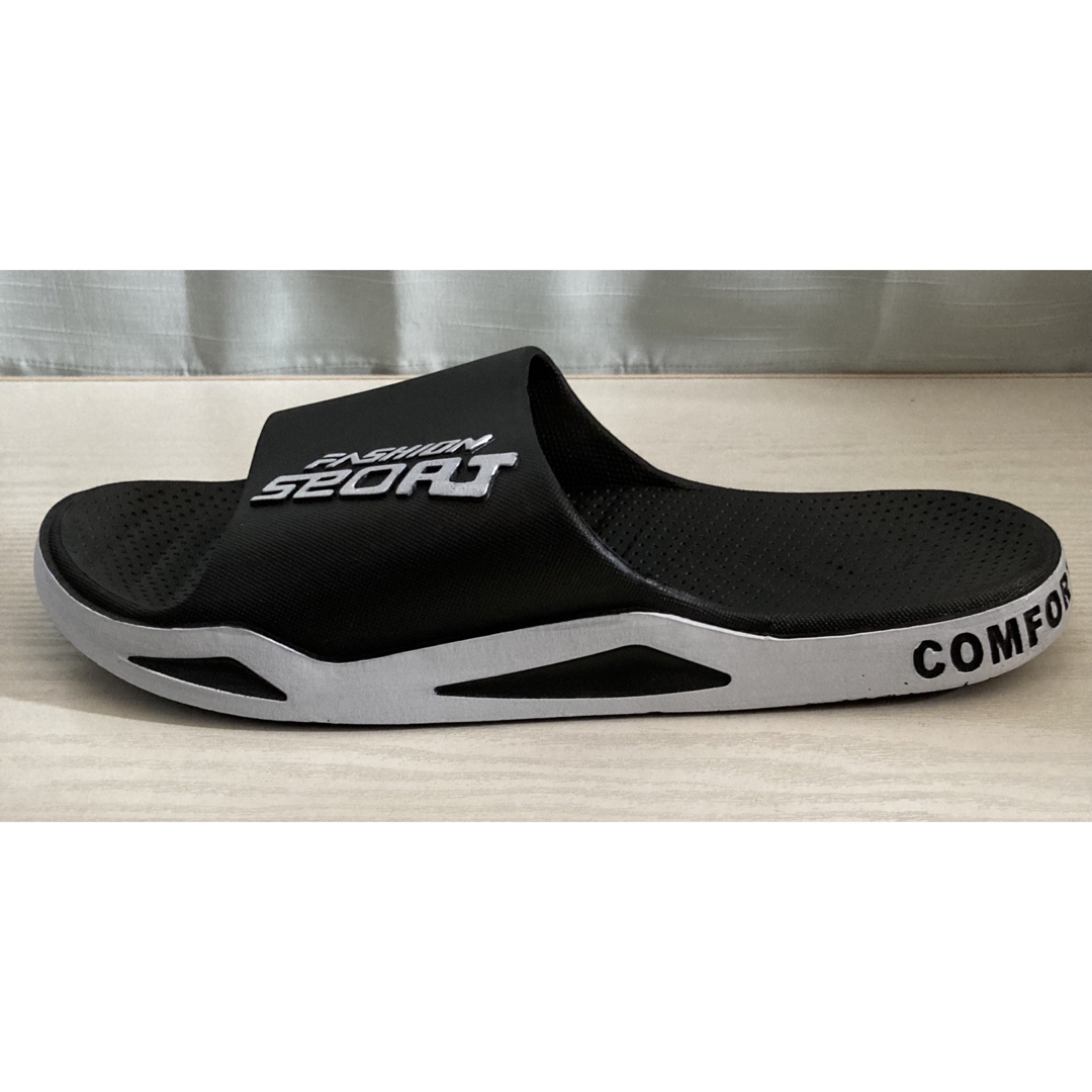 サンダル メンズ スポーツサンダル 軽量 26.0 26.5 黒 新品 メンズの靴/シューズ(サンダル)の商品写真