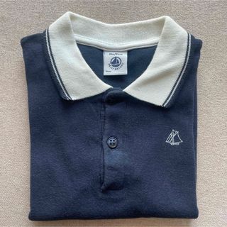 PETIT BATEAU - プチバトー 半袖ポロシャツ 18m/81cm