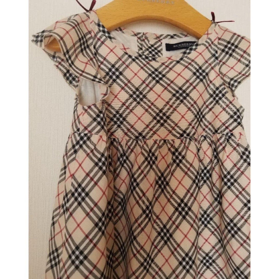 BURBERRY(バーバリー)のBurberry ワンピース 90cm キッズ/ベビー/マタニティのキッズ服女の子用(90cm~)(ワンピース)の商品写真