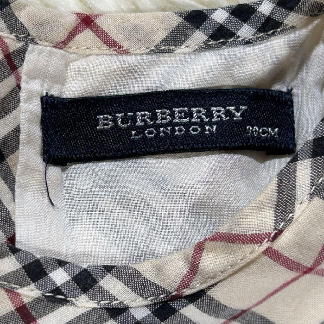 BURBERRY(バーバリー)のBurberry ワンピース 90cm キッズ/ベビー/マタニティのキッズ服女の子用(90cm~)(ワンピース)の商品写真