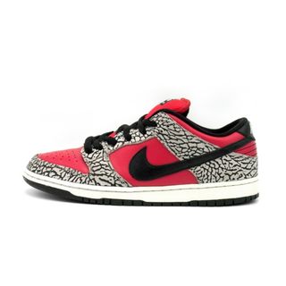 ナイキ(NIKE)のナイキ NIKE × Supreme ■ 【 DUNK LOW PREMIUM SB SUPREME 313170 600 】 ナイキ SB ダンク ロー シュプリーム スニーカー f22057(スニーカー)