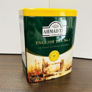 アーマッドティー 紅茶 空き缶 AHMAD TEA 小物入れ(ケース/ボックス)