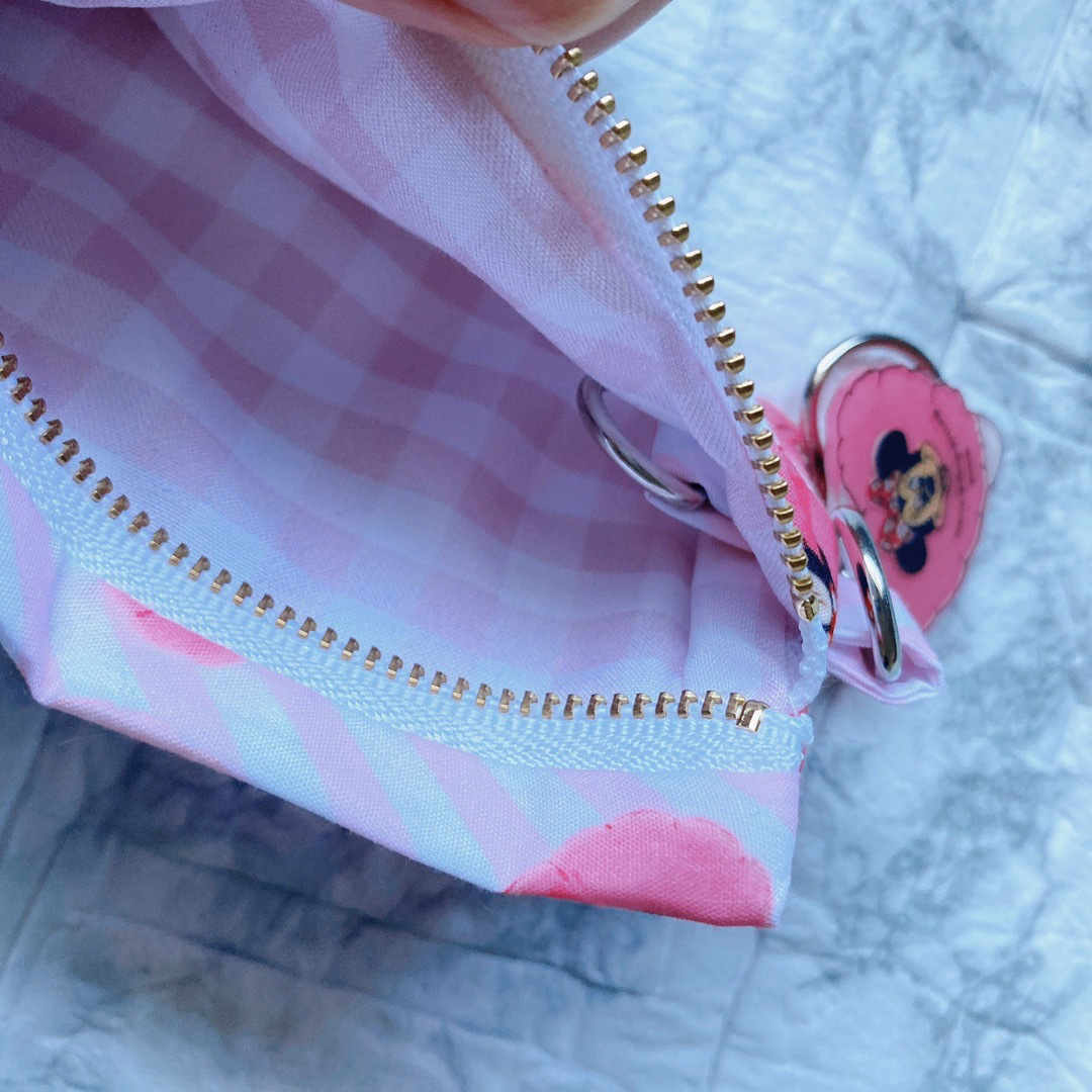 ミニーキーケース ハンドメイド ミニポーチ レディースのファッション小物(キーケース)の商品写真