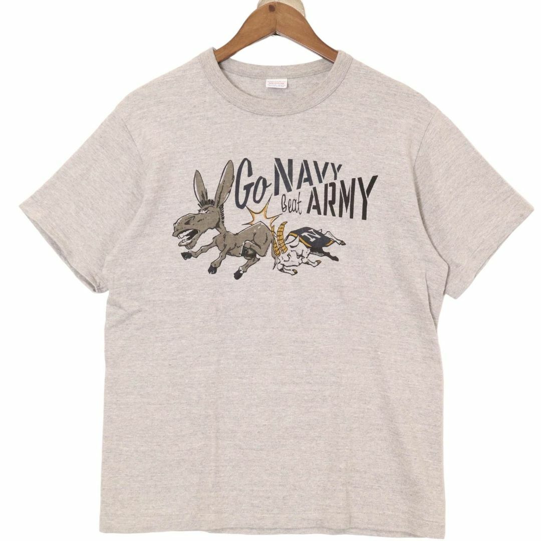 WAREHOUSE(ウエアハウス)のウエアハウス Lot 4096 88/12杢クルーネックTシャツ GO NAVY メンズのトップス(Tシャツ/カットソー(半袖/袖なし))の商品写真