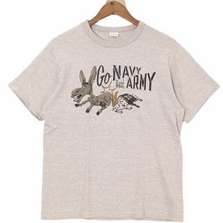 WAREHOUSE - ウエアハウス Lot 4096 88/12杢クルーネックTシャツ GO NAVY